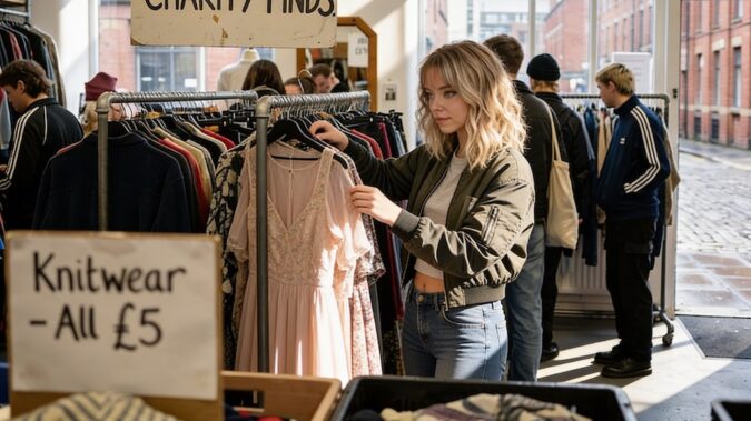 Mia searching for thrift finds to flip